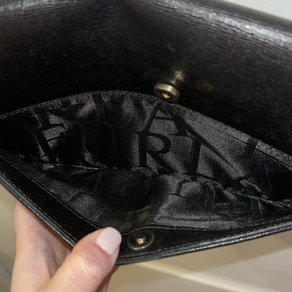 FURLA Genuine Leather Double Strap Chain Bag 🇮🇹 - Picture 8 of 15